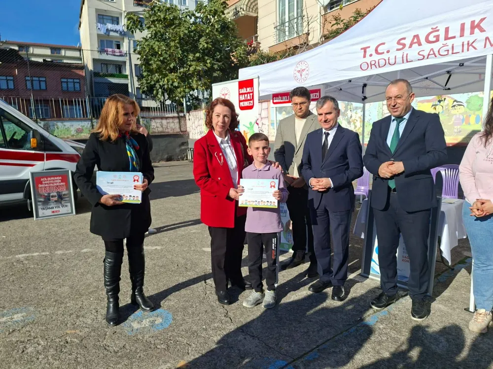 Kaledere İlkokulunda “Sağlıklı Çocuk, Sağlıklı Gelecek” etkinliği düzenlendi