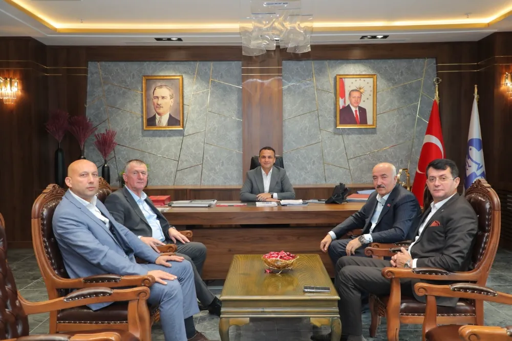 Başkan Kibar, Ziraat Odası Başkanlarını ağırladı