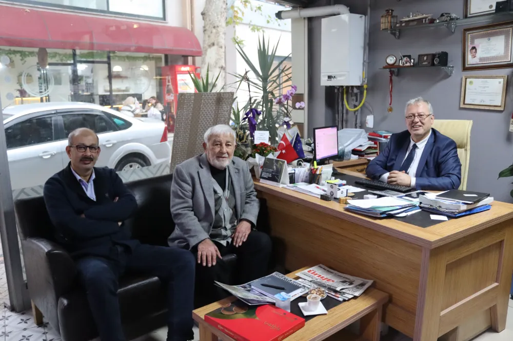 Hicabi Yıldıran ve Tekin Kaya’dan Ünye Kent’e 17. yıl ziyareti