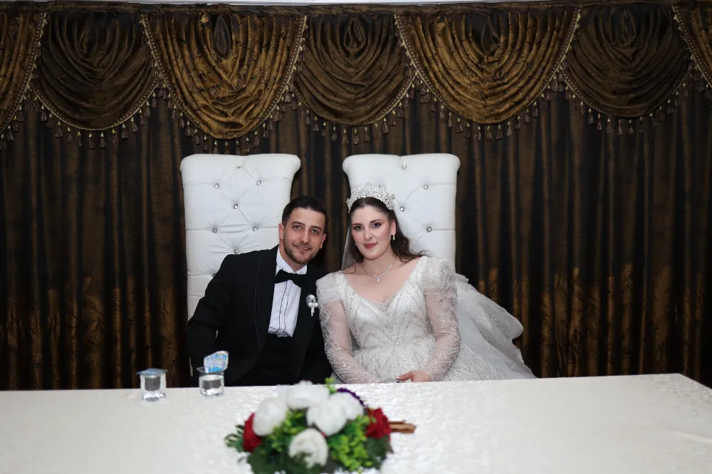 Fatma Nur ve Mustafa’dan bir ömür mutluluğa ‘evet’