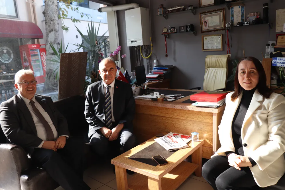 Vali Muammer Erol’dan Ünye Kent Gazetesi’ne 17. yıl ziyareti