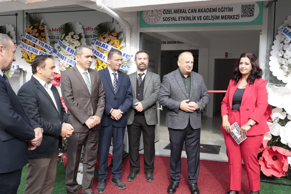 Özel Meral Can Akademi Eğitim Sosyal Etkinlik ve Gelişim Merkezi açıldı