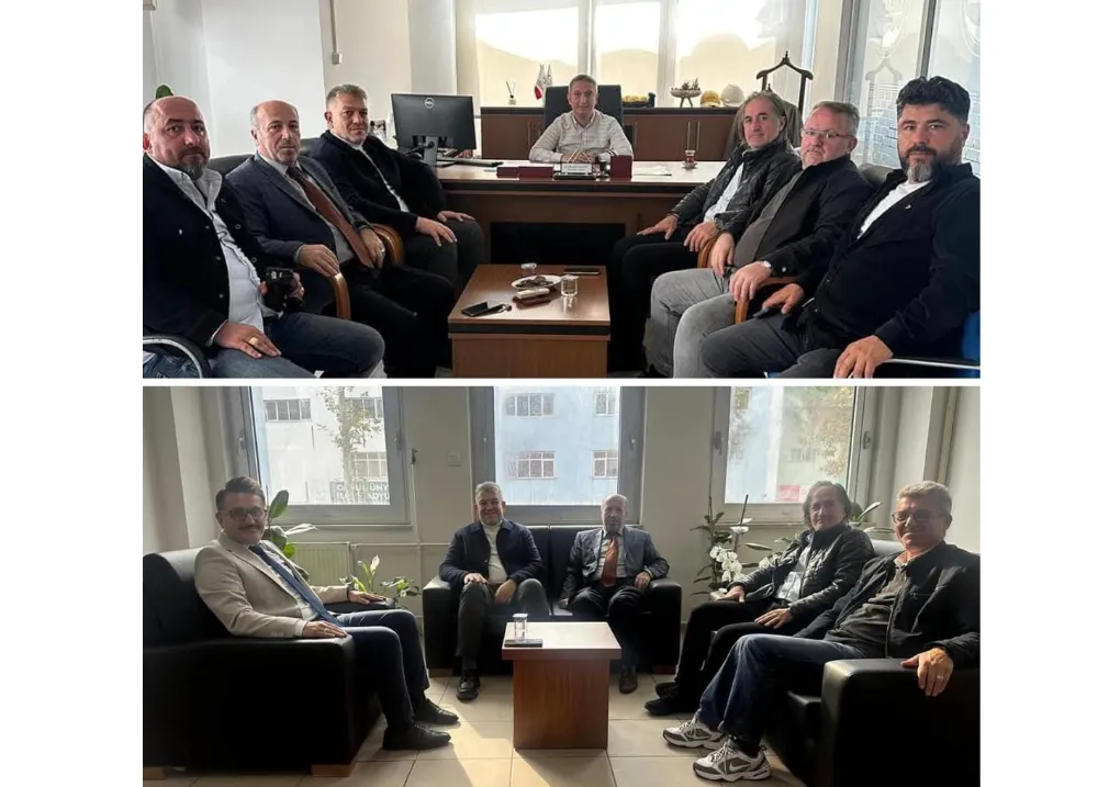 ÜSTP’den OSKİ ve Gençlik Spor Müdürlüğü’ne ziyaret…