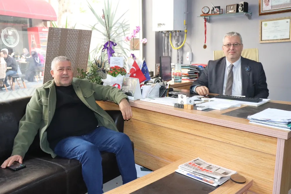 Ünye Reis Arslanlar’dan Ünye Kent Gazetesi’ne 17. yıl ziyareti