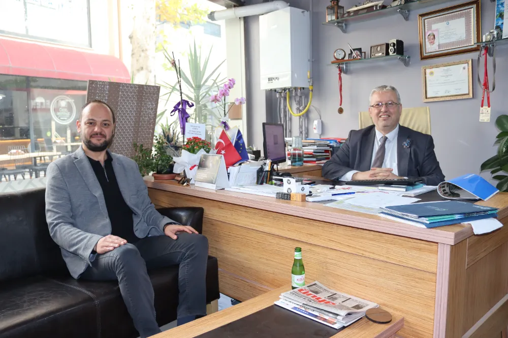 Ulvi Gündoğdu’dan Ünye Kent Gazetesi’ne 17. yıl ziyareti