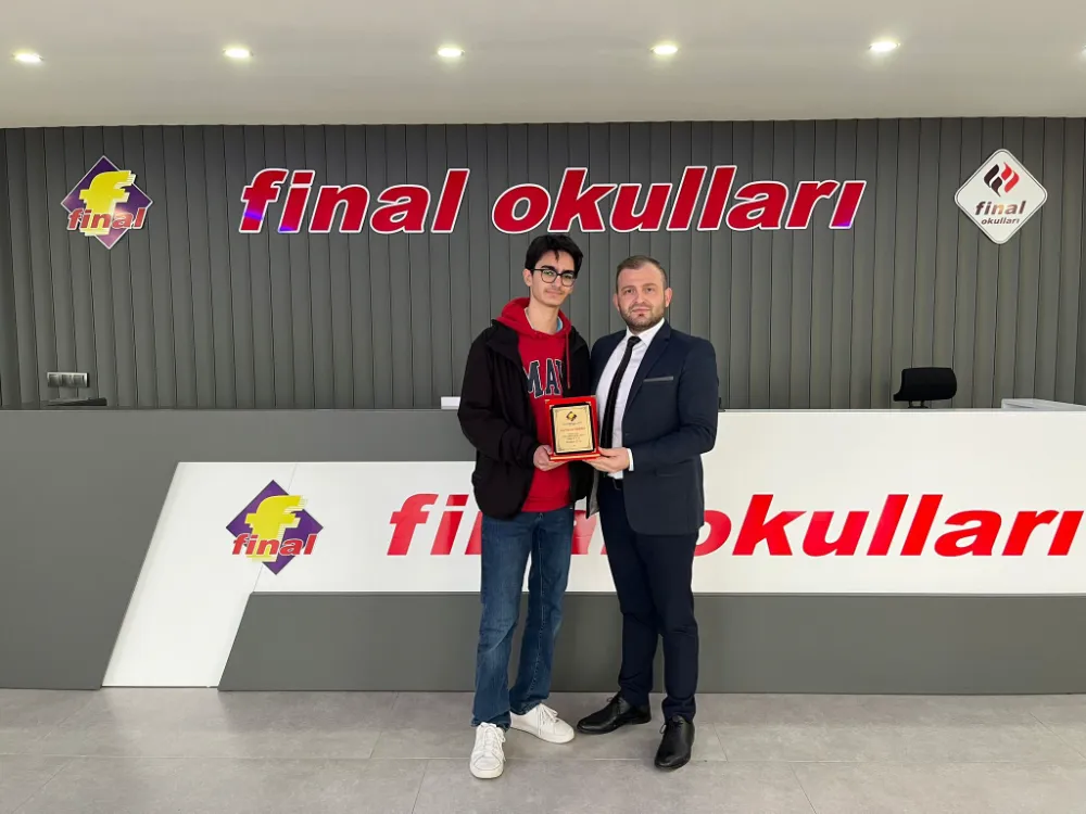 Ünye Final Okulları öğrencisi Türkiye 27.si, Ordu 1.si oldu