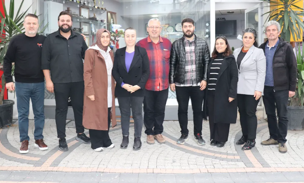 Gökçe bebek ekibinden Ünye Kent Gazetesi’ne teşekkür ziyareti