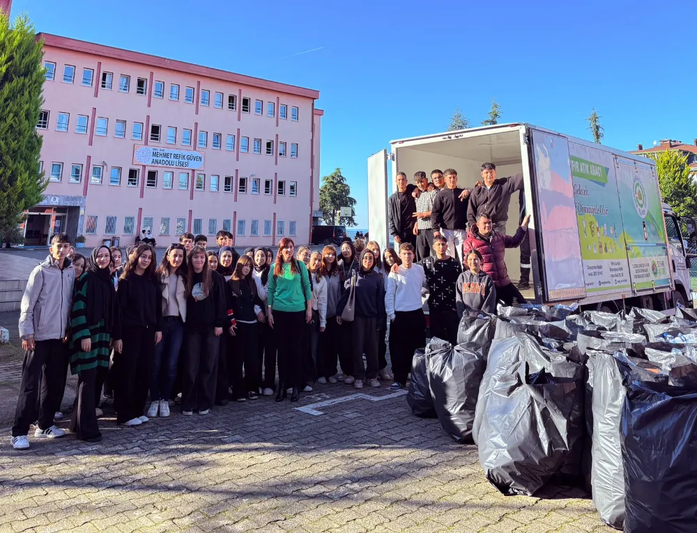Ünye’de örnek geri dönüşüm seferberliği