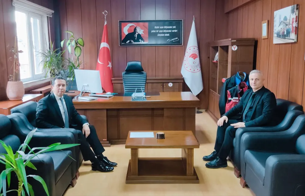 Kaymakam Işık’tan İlçe Tarım Müdürlüğünde inceleme… 