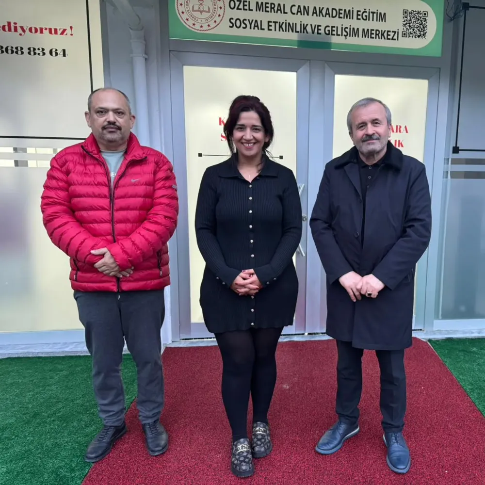 Ali Özkan’dan Özel Meral Can Akademi’ye Ziyaret