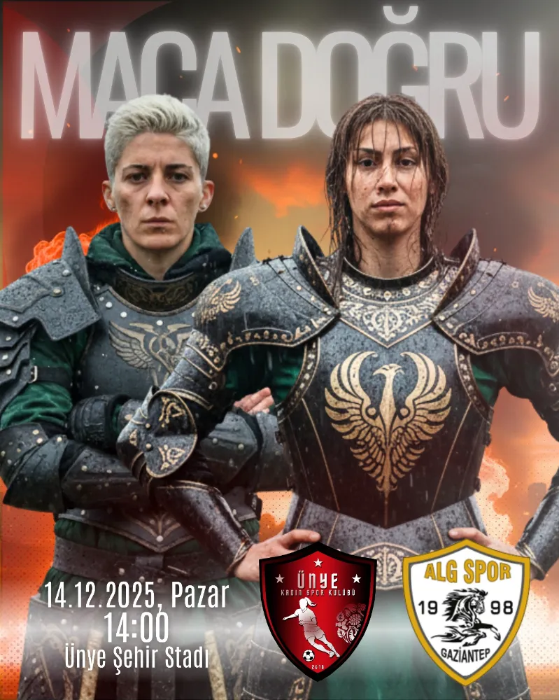 Ünye Kadın Spor Kulübü, ALG Spor’u konuk edecek