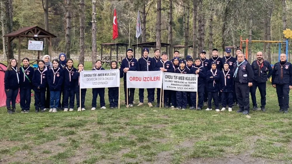 İkizce’de izcilik kampı düzenlendi