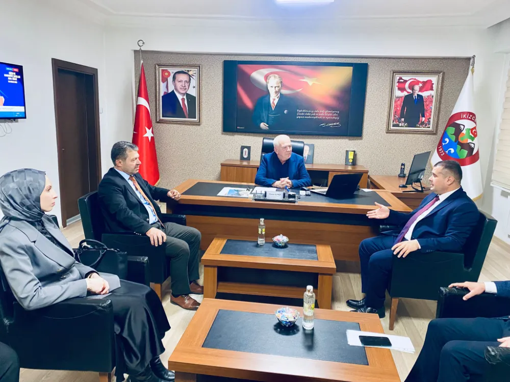 AK Parti heyetinden Çaybaşı ve İkizce Belediye Başkanlarına ziyaret
