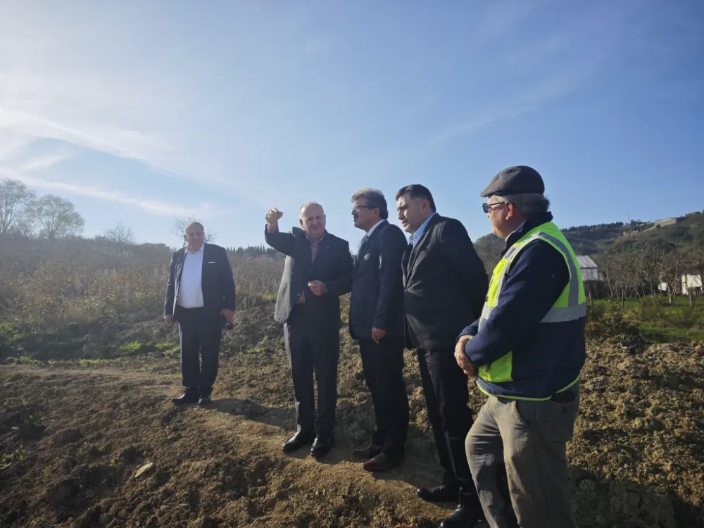 Başkan Tavlı, Yatılı Kuran Kursu inşaatını inceledi