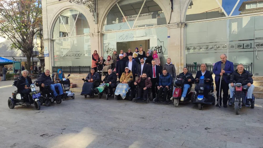 Engelliler Günü’nde camide anlamlı program…