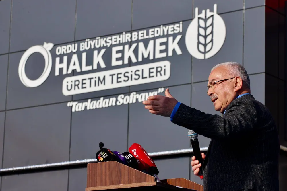 Ordu Halk Ekmek bir yılda 5,8 milyon ekmek üretti