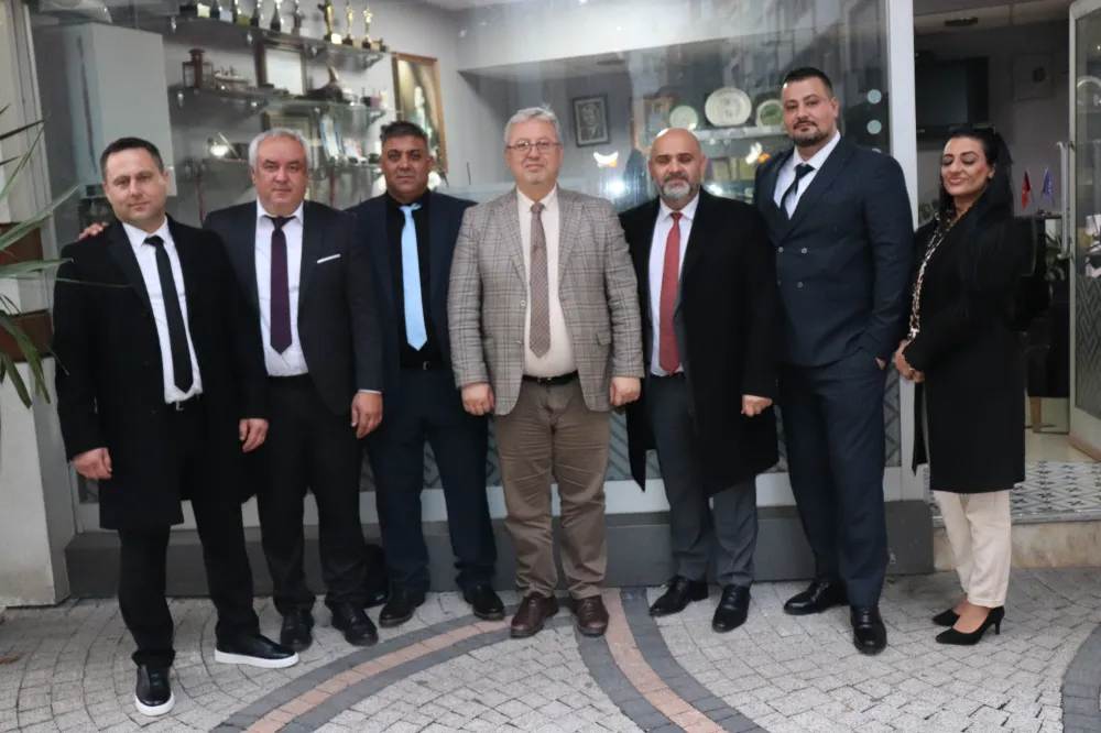 Uluslararası Girişimciler Derneği’nden Ünye Kent Gazetesi’ne ziyaret