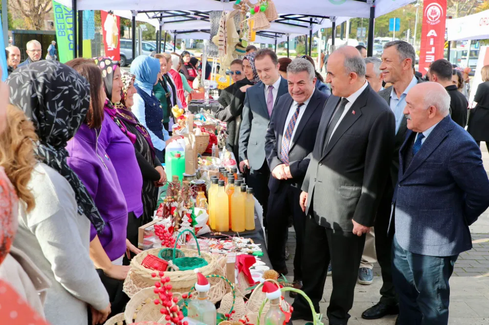 “Yükselen Kadınlar” girişimcilik tırı Ordu’da ilgi gördü