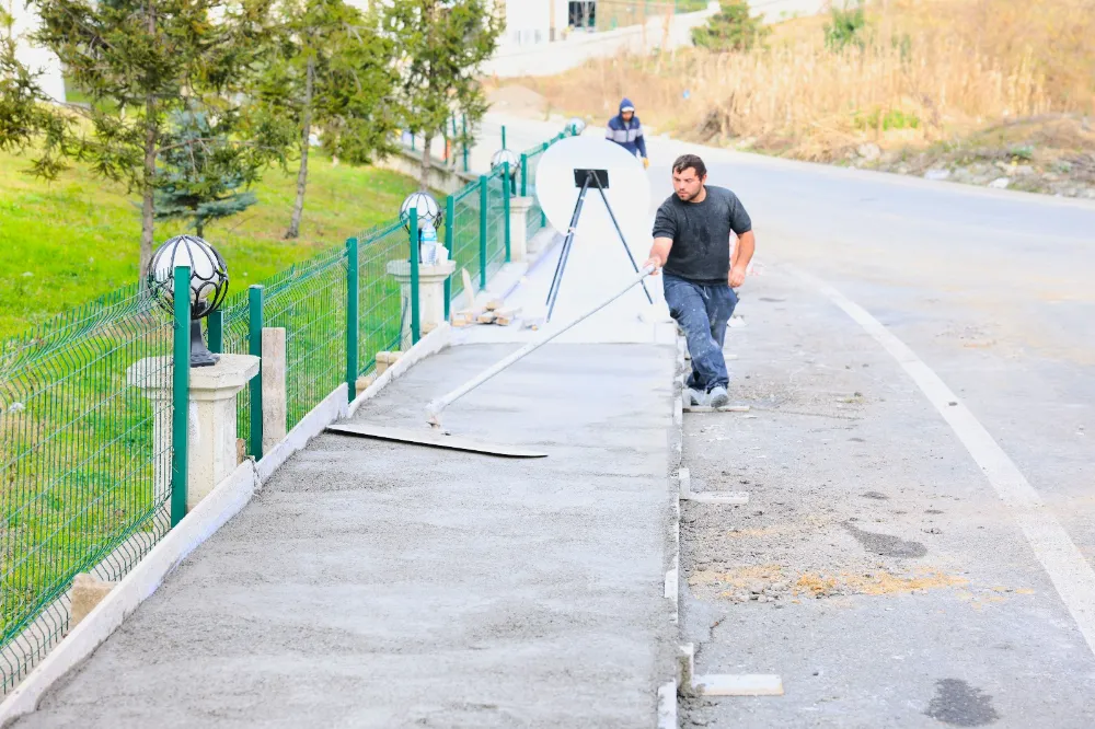 Altınordu’da 2 bin 200 metre uzunluğunda kaldırım hizmette…