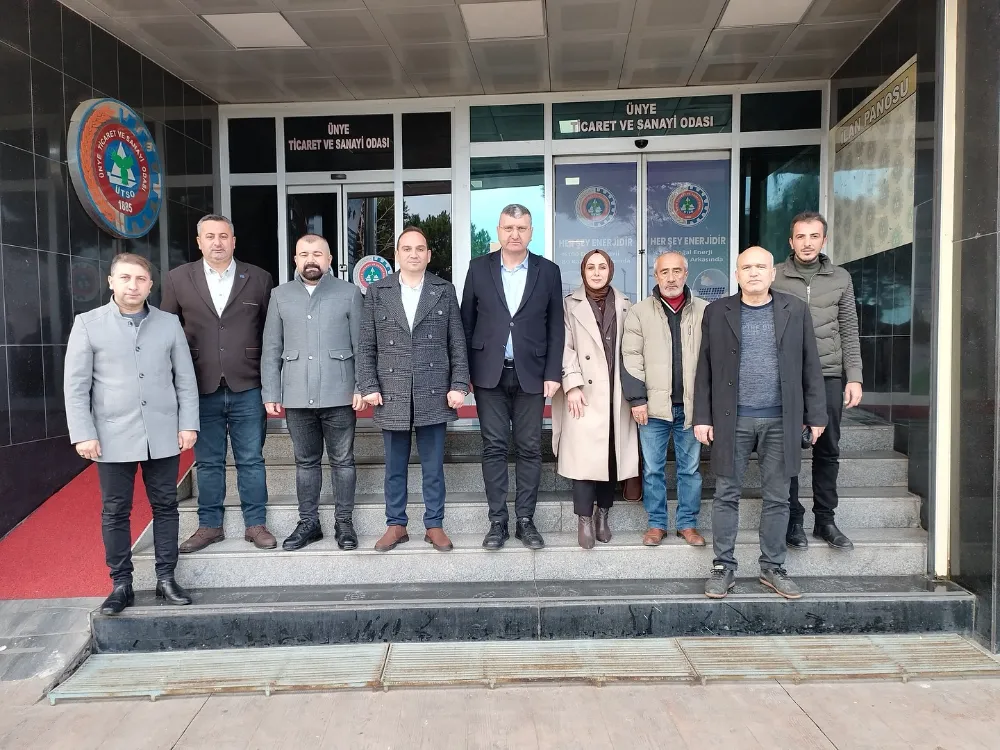 Anahtar Parti Ünye’de sahada temaslarda… 