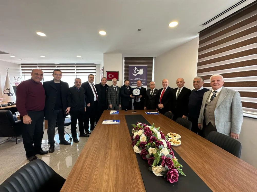 Türkiye Amatör Spor Kulüpleri Konfederasyonu’ndan TFFHGD’ye ziyaret… 