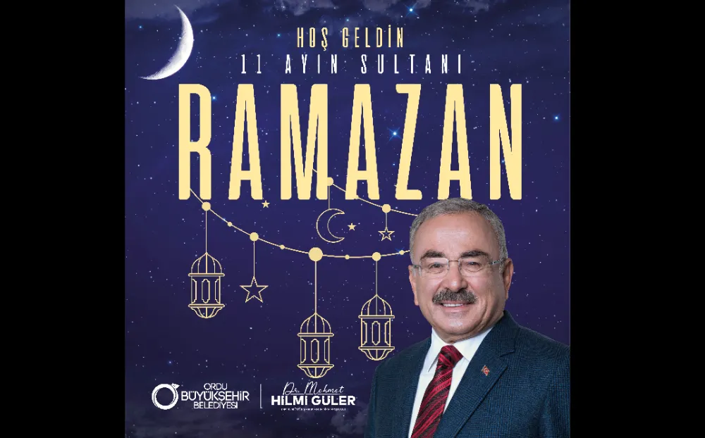 Güler: Ramazan ayı bolluk, bereket, sağlık ve mutluluk içinde geçsin…l 