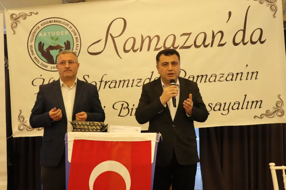 AKTUDER’in 13. İftarında birlik vurgusu 