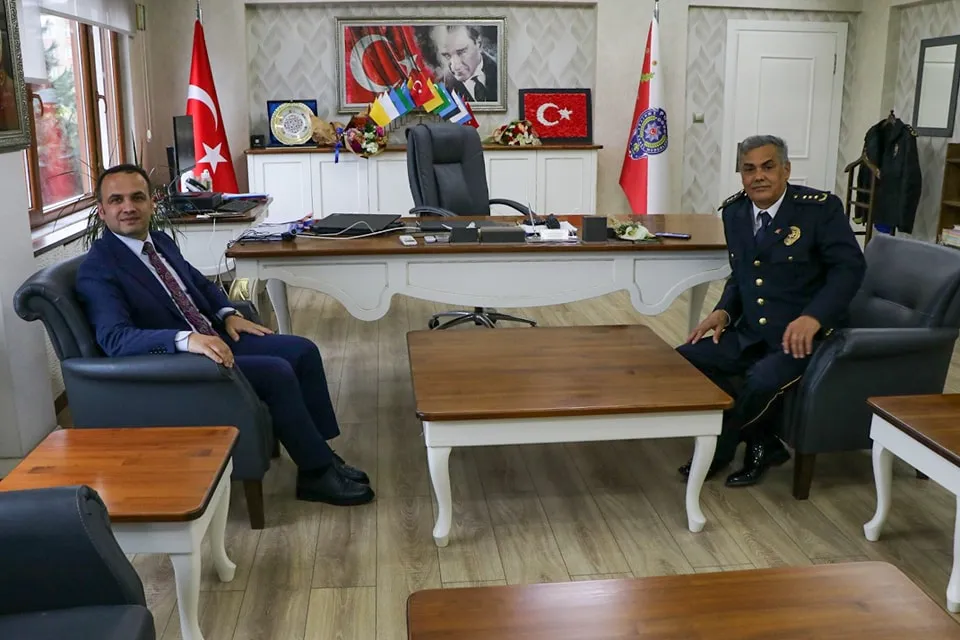 Başkan Kibar’dan Emniyet Teşkilatına ziyaret… 