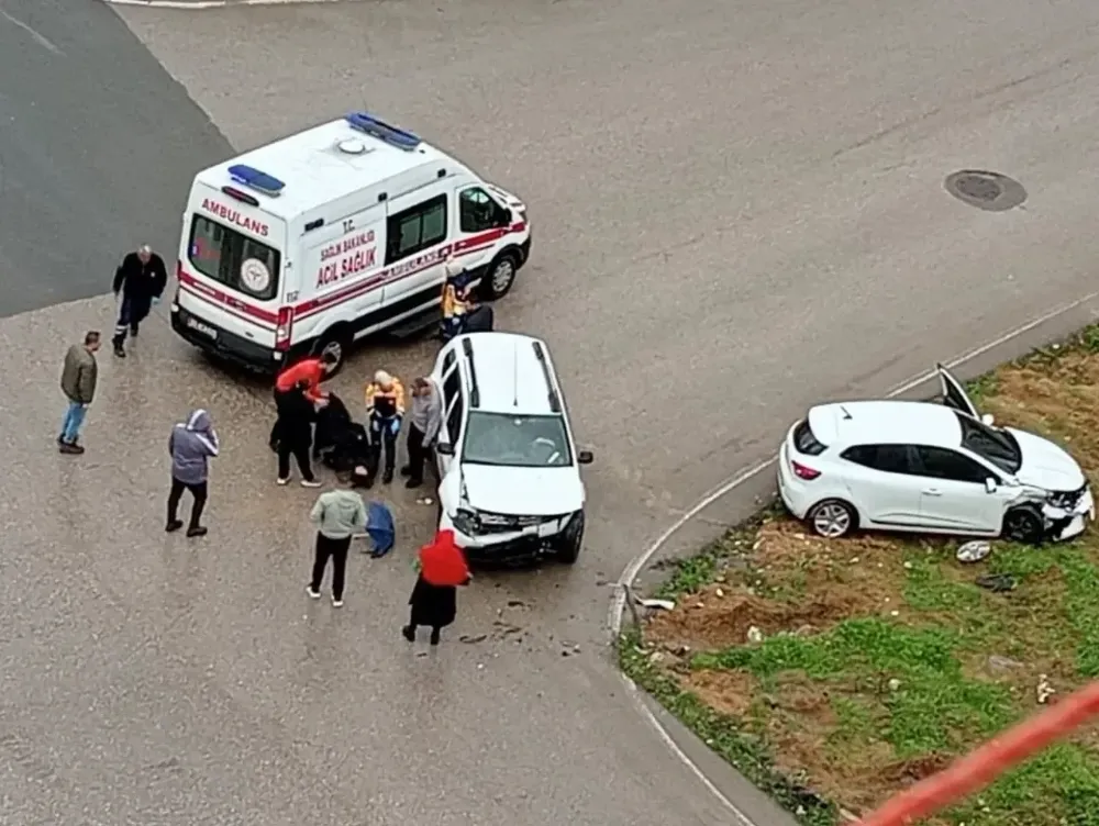 Altınordu’da trafik kazası 