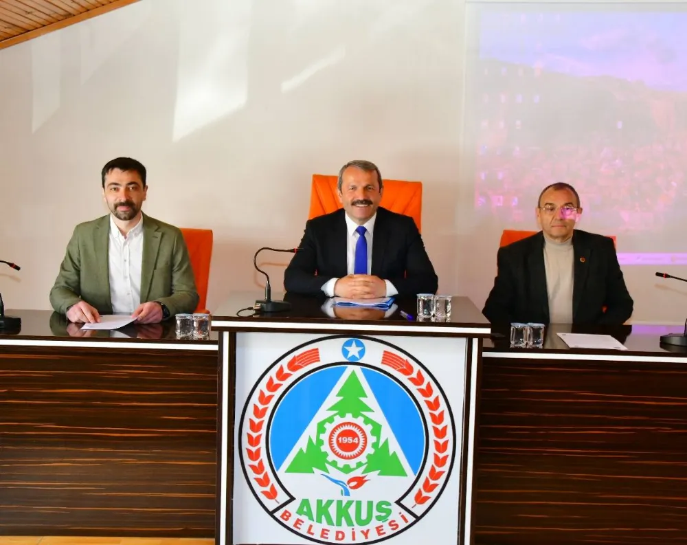 Akkuş Belediyesi’nde yeni dönem