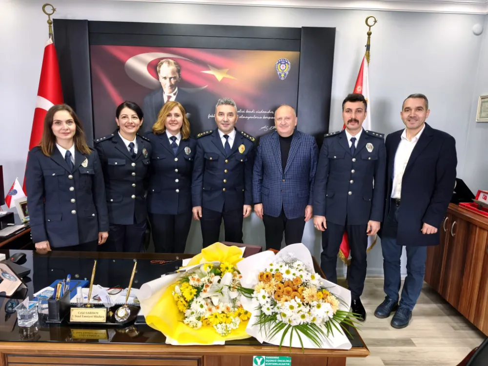 Belediye Başkanı Tavlı’dan Emniyete anlamlı ziyaret 