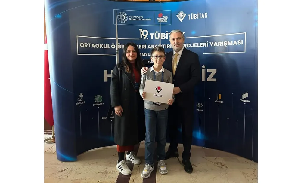 Aybastı, TÜBİTAK Yarışması fizik alanında bölge 1.si… 