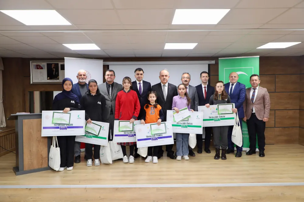 “Sağlıklı Nesil, Sağlıklı Gelecek” Yarışması ödülleri sahiplerini buldu 