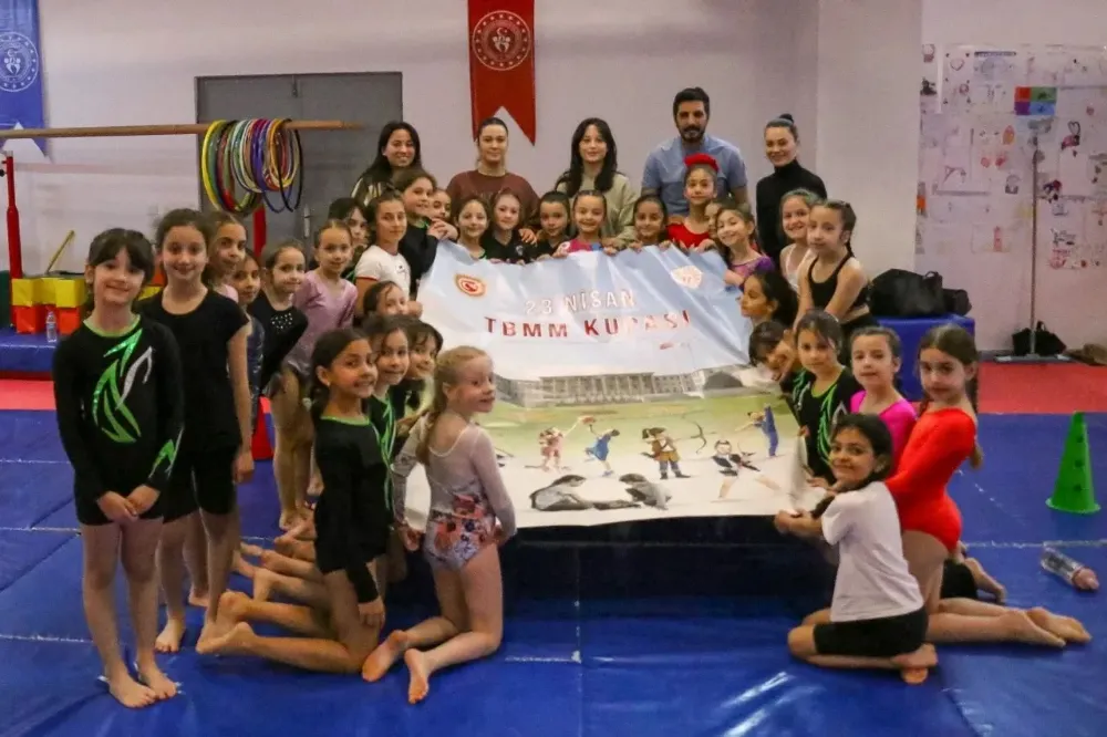 23 Nisan Cimnastik Yarışmaları tamamlandı