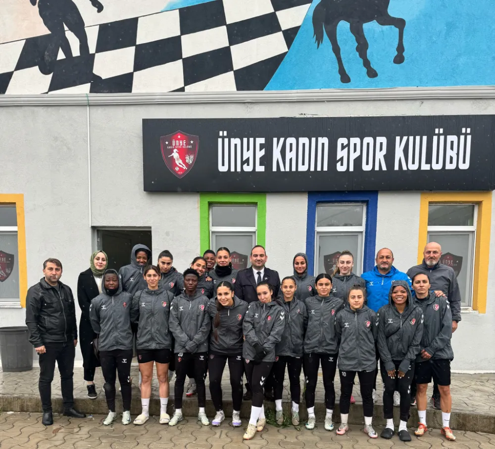 Anahtar Parti’den Ünye Kadın Spor Kulübü’ne tatlı sürpriz