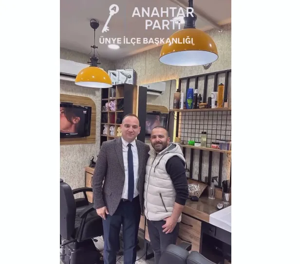 Anahtar Parti Ünye’de esnafla iç içe…