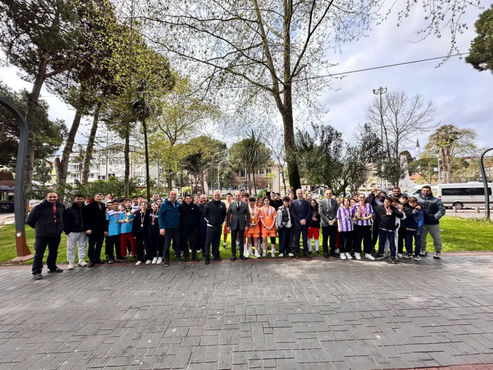 Ünye’de 23 Nisan için koştular… 