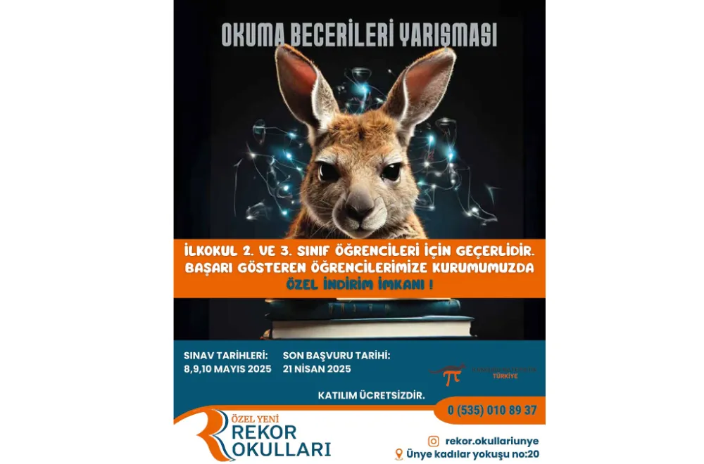 Rekor Okulları’ndan Okuma Becerileri Yarışması