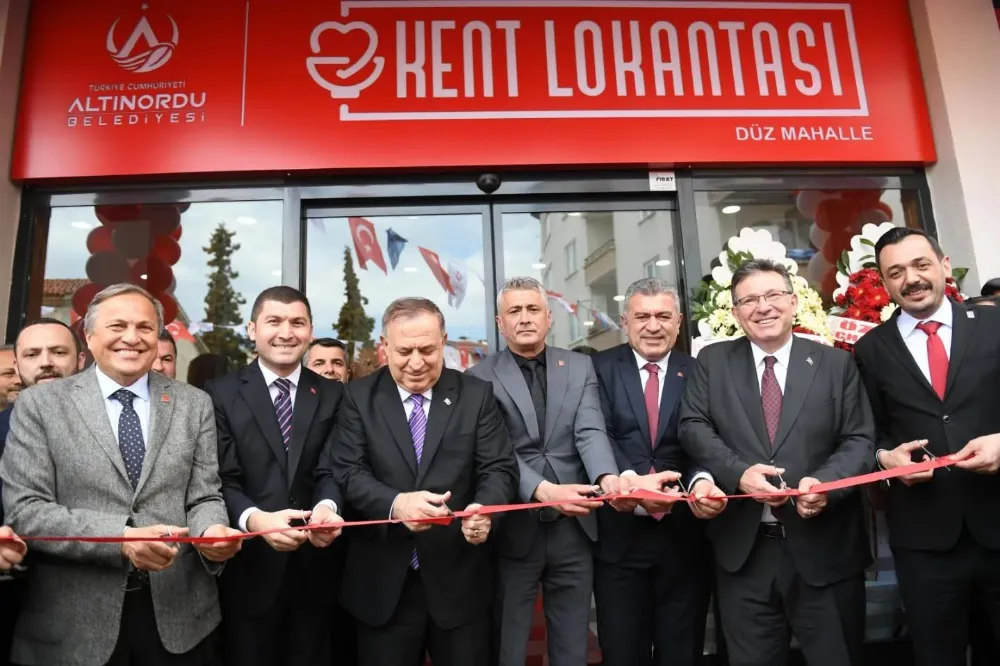 Altınordu’nun ikinci Kent Lokantası hizmete açıldı