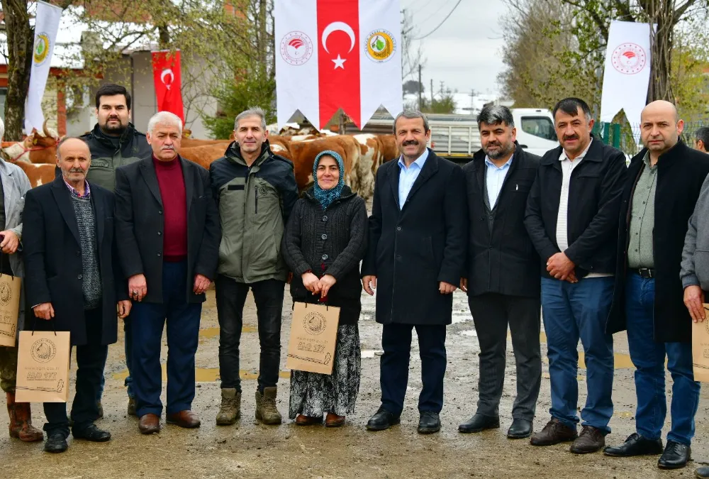 Akkuş’ta hayvancılığa ORKÖY desteği