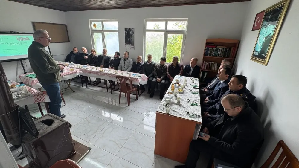 Taflancık’ta üreticilere tarım eğitimi… 