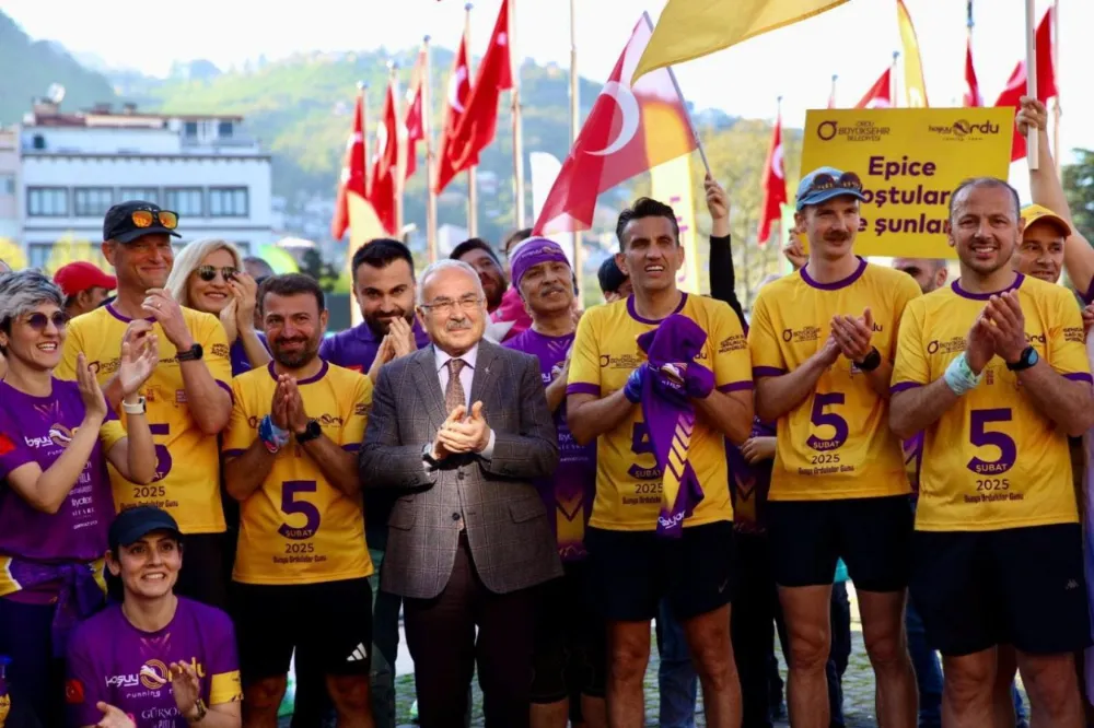 Ordulular her yıl 52 km koşuyor 