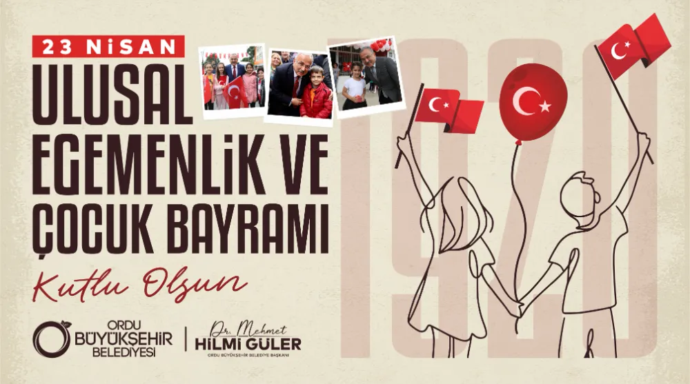 Başkan Güler: Çocukların sadece bayramını değil, hayallerini ve umutlarını da coşkuyla kutluyoruz