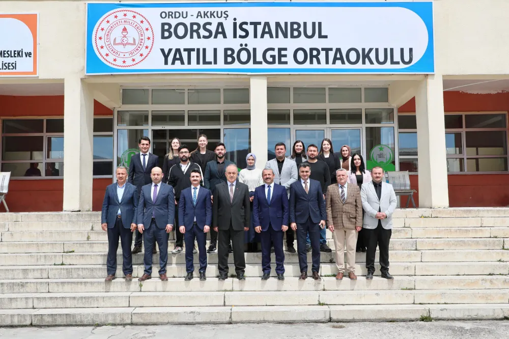Vali Erol, Akkuş’un eğitim yatırımlarını inceledi 