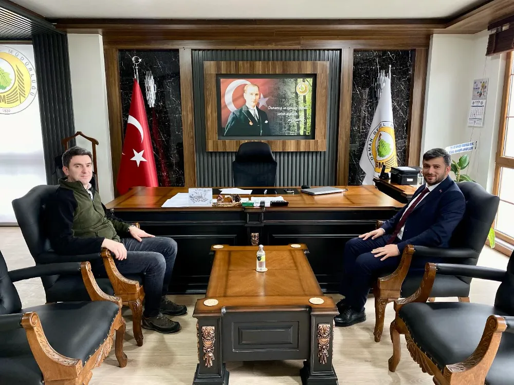 Başkan Karayiğit’ten, Ünye Orman İşletme Müdürü Önder’e ziyaret