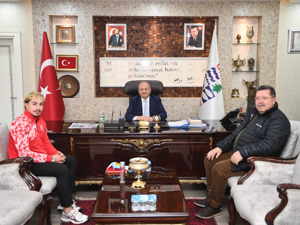 Türkiye’nin gururu,  Avrupa Şampiyonu  Yusuf Fehmi Genç’e tebrik…