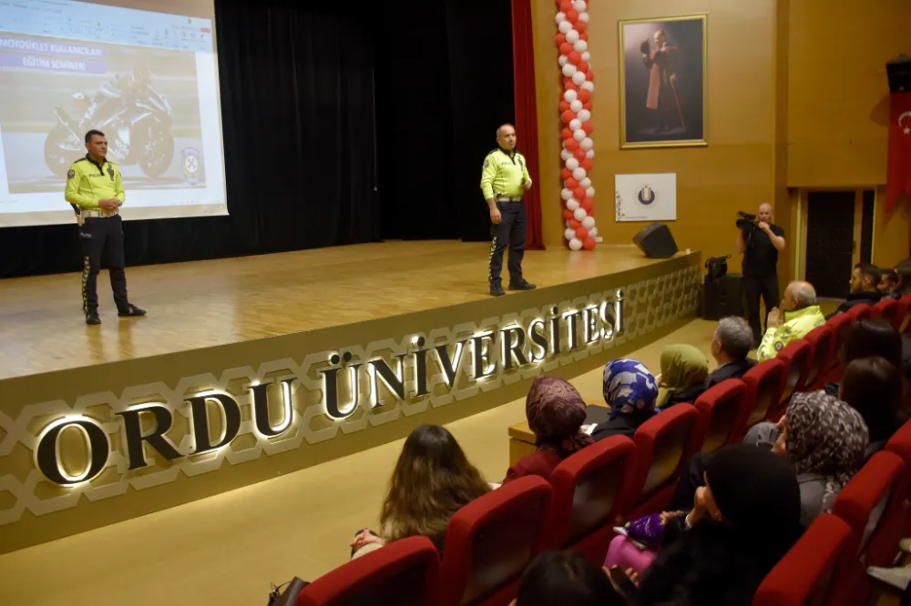 ODÜ’de öğrencilere trafik eğitimi