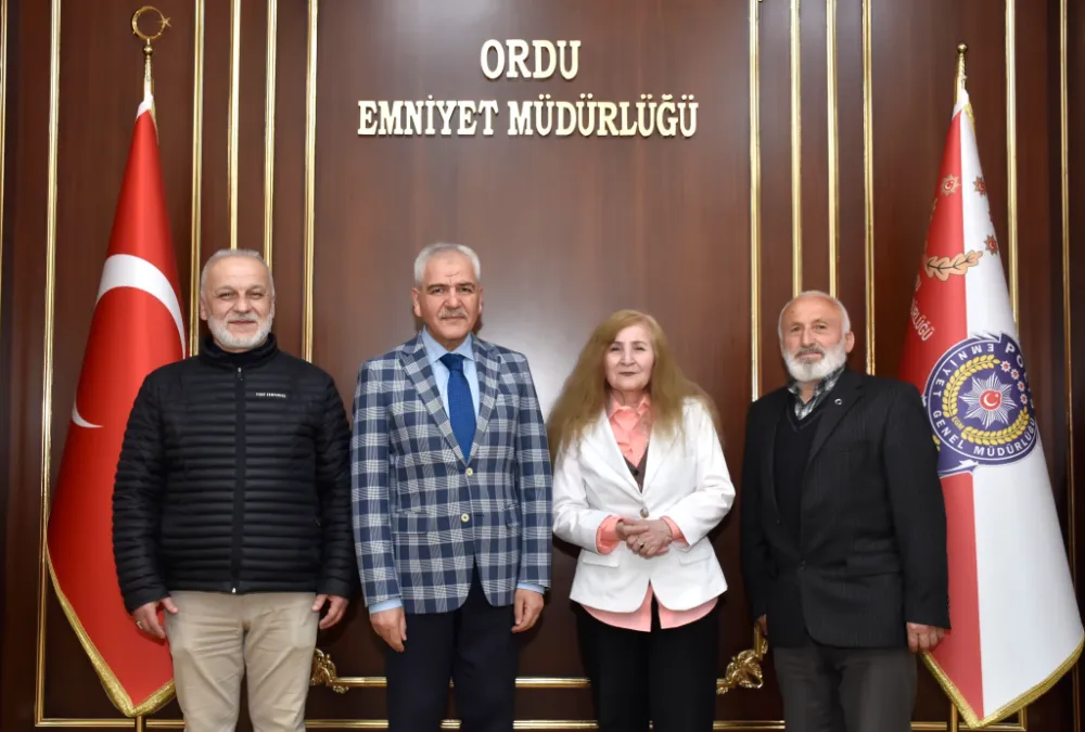 Ordu Emniyetine Azerbaycan’dan “Şehitsiz Vatan Olmaz” kitabı hediyesi… 