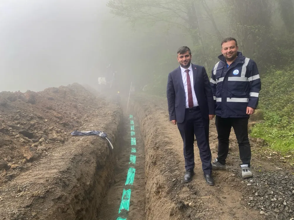 Çaybaşı’nda Hastane altyapı çalışmaları sürüyor