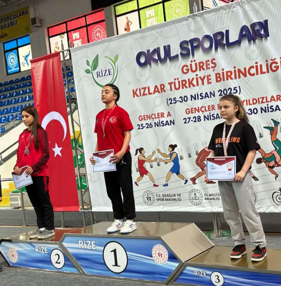 Ünyeli Hiranur Büşra Gümüş, Türkiye 3.sü oldu